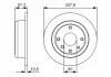Тормозной диск Bosch 0986479985