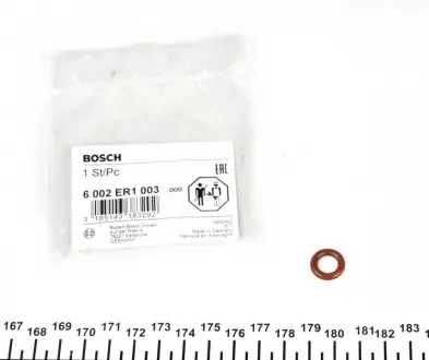 Кольцо форсунки с o-сечением BOSCH 6002ER1003 (фото 1)
