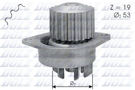 Водяной насос DOLZ C113 (фото 1)