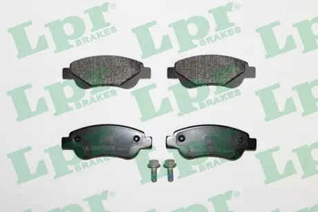 Тормозные колодки. дисковые LPR 05P1235