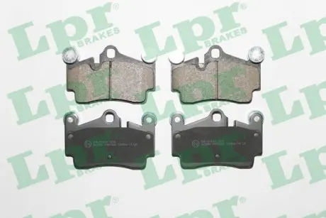 Тормозные колодки дисковые LPR 05P1362