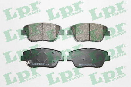 Тормозные колодки дисковые LPR 05P1736