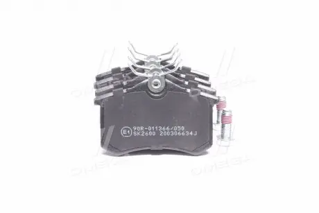Колодка торм. AUDI, CITROEN, FORD, PEUGEOT, RENAULT, SEAT, SKODA, VW задн. LPR 05P634