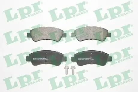 Тормозные колодки дисковые LPR 05P789 (фото 1)