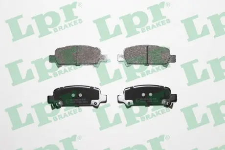 Тормозные колодки дисковые LPR 05P838