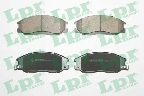 Тормозные колодки дисковые LPR 05P858