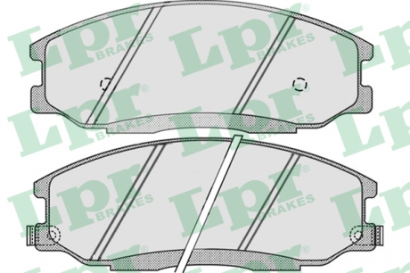Тормозные колодки дисковые LPR 05P860