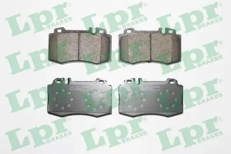 Гальмівні колодки. дискові LPR 05P899