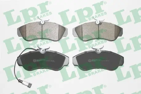 Тормозные колодки дисковые LPR 05P965