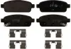 Комплект тормозных колодок с 4шт. дисков BLUE PRINT ADG042123 (фото 2)
