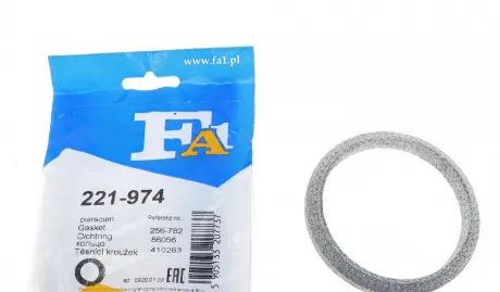Кільце ущільнювача (труба вихлопного газу) Fischer Automotive One (FA1) 221-974 (фото 1)