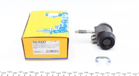 Циліндр гальмівний робочий Metelli 04-0247