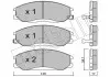 Гальмівні колодки METELLI 22-0364-0