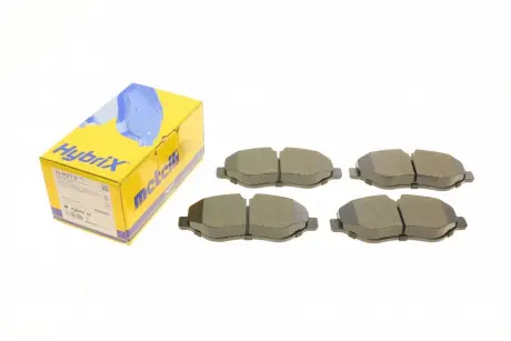 Комплект гальмівніх колодок з 4 шт. дисків Metelli 22-0671-0