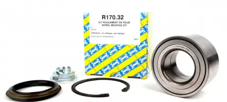 Подшипник ступицы MAZDA 323, 626 передние. (SNR) SNR NTN R170.32