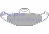 Тормозные колодки дисковые RENAULT Laguna "F" 94-00 LP1252