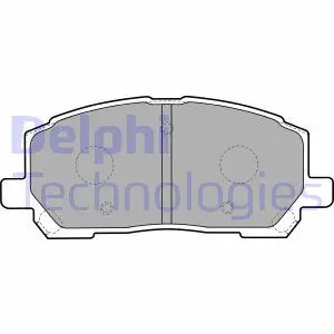 Тормозные колодки дисковые LEXUS RX300 &quot;F&quot; 97-03 Delphi LP1908 (фото 1)