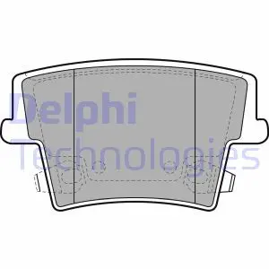 Тормозные колодки, дисковые Delphi LP2035