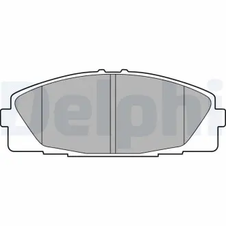 Тормозные колодки Delphi LP2473