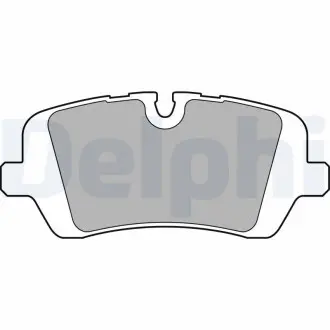 Тормозные колодки, дисковые Delphi LP2508