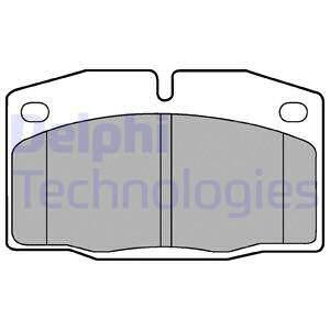 Тормозные колодки Delphi LP415