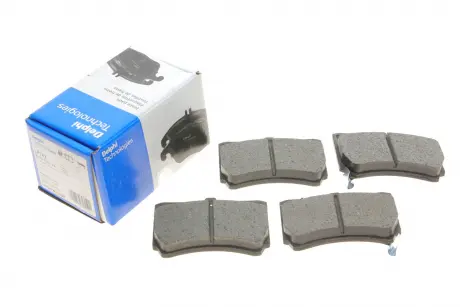 Гальмівні колодки дискові MAZDA / KIA 121/323 / Rio "89-98 Delphi LP743