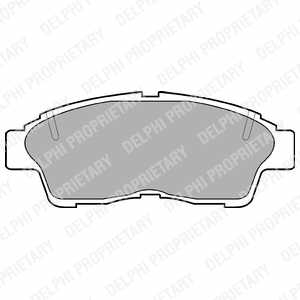 Тормозные колодки дисковые TOYOTA Celica / Camry / Corolla / Rav 4 "91-97 Delphi LP789 (фото 1)