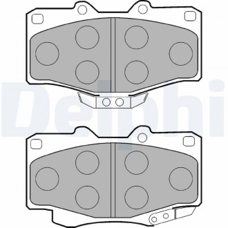 Тормозные колодки Delphi LP854