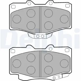 Тормозные колодки Delphi LP854