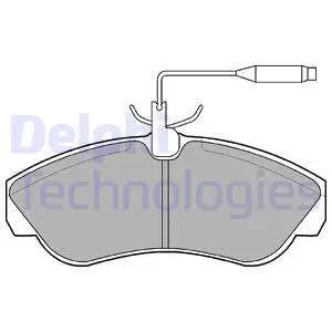 Тормозные колодки Delphi LP878