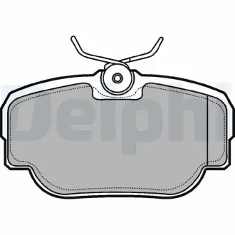 Гальмівні колодки Delphi LP914