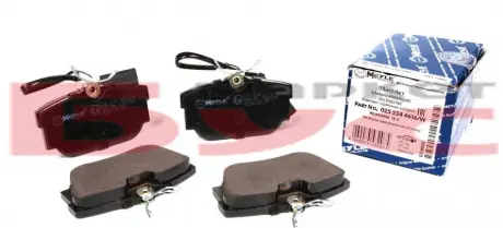 Тормозные колодки дисковые MEYLE 025 234 4616/W
