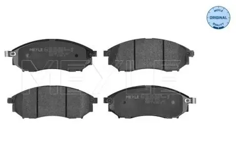 Тормозные колодки дисковые MEYLE 025 236 9816/W