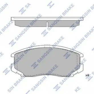 Тормозные колодки Sangsin Hi-Q (SANGSIN) SP1142A (фото 1)