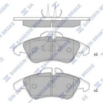 Тормозные колодки Sangsin Hi-Q (SANGSIN) SP1273A