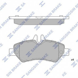 Тормозные колодки SANGSIN Hi-Q (SANGSIN) SP1562