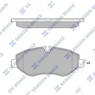 Тормозные колодки Sangsin Hi-Q (SANGSIN) SP1622
