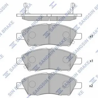 Тормозные колодки Sangsin Hi-Q (SANGSIN) SP2084