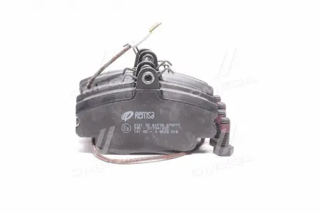 Колодка торм. PEUGEOT 309, 205 передние. REMSA 0141.02
