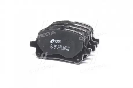Колодка торм. TOYOTA CAMRY (08 / 96-11 / 01) передние. REMSA 0621.00 (фото 1)