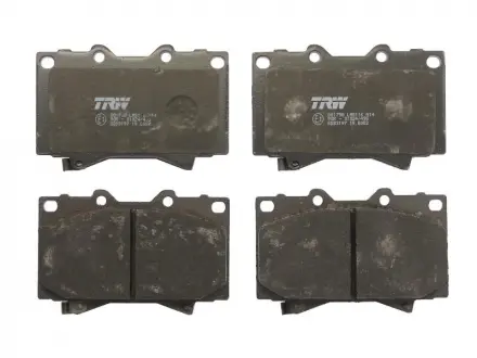 Колодка торм. TOYOTA LAND CRUISER (_J7_), LAND CRUISER 100 (_J10_) передние. TRW GDB3197