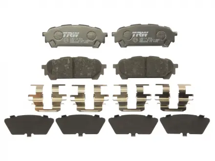 Колодка торм. SUBARU IMPREZA (GD, GG) задн. TRW GDB3395