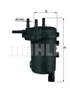 Фильтр топливный Mahle MAHLE KNECHT KL 600D