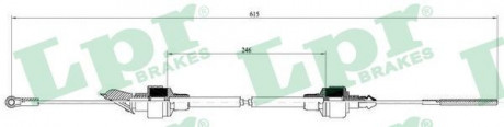Тросик сцепления LPR C0108C