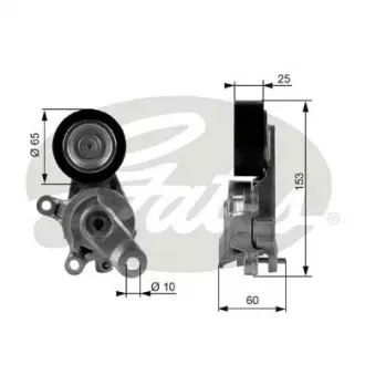 Роликовый модуль натяжителя ремня Gates T38209