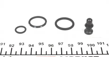 Р / к форсунки Audi, Seat, Skoda, VW, Mitsubishi BOSCH 1417010996