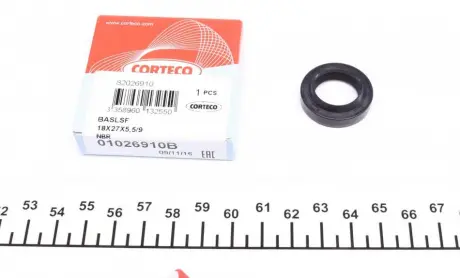 Сальник резинометаллических CORTECO 01026910B