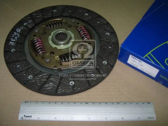 Диск зчеплення HYUNDAI GETZ, ELANTRA 00-, ACCENT 99, COUPE 01- 1.4 1.5 05- (пр-во VALEO PHC) Valeo HD-138 (фото 1)