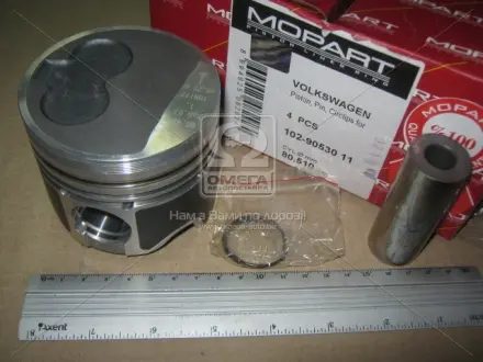 Поршень VAG 80,51 1,9TD AAZ / ABL (пр-во Mopart) MOPART 102-90530-11