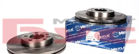 Тормозной диск вентилируемый передний MEYLE 115 521 1053